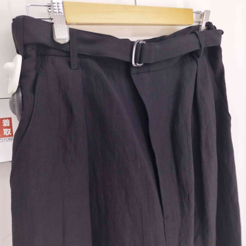 レギュレーションヨウジヤマモト REGULATION Yohji Yamamoto 25SS GABARDINE R-MACKIN LOOSE PANTS ギャバジン R-MACKIN ルーズパンツ メンズ JPN:3